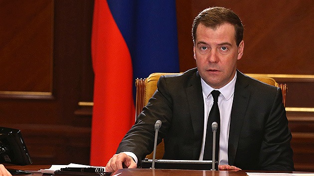 Medvédev al primer ministro ucraniano: "Rusia se reserva el derecho a proteger a sus ciudadanos"