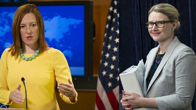 "Las sesiones informativas de Psaki y Harf se han convertido en folclore"