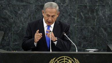 Netanyahu en la ONU: "Hay que combinar sanciones con amenazas militares contra Irán"