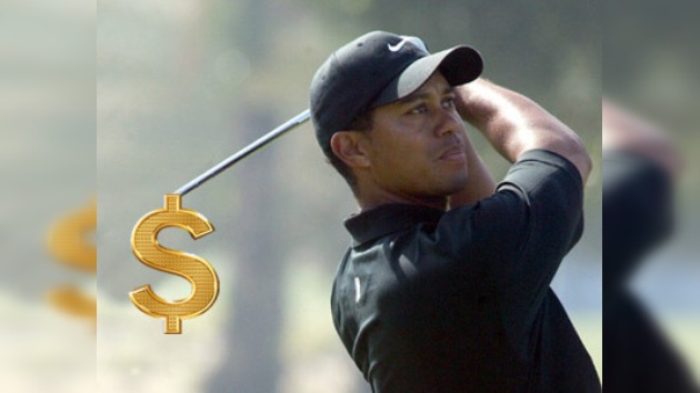El golfista Tiger Woods sigue siendo el más acaudalado