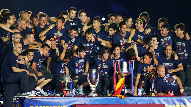 Las redes sociales se rinden ante el FC Barcelona