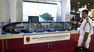 Brasil planea contar con un submarino nuclear para 2021
