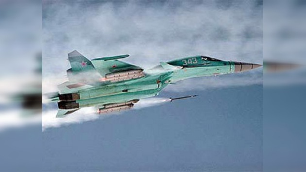 Fuerza Aérea Rusa recibió otros dos cazabombarderos Su-34