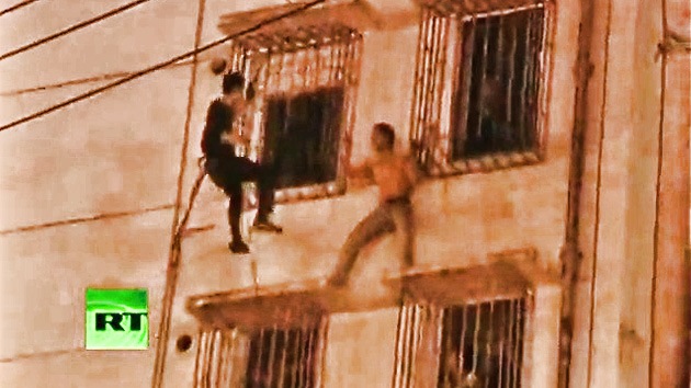 VIDEO: impresionante salvamento de un suicida chino