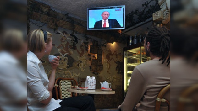 Vladímir Putin hablará en directo con la población por décima vez
