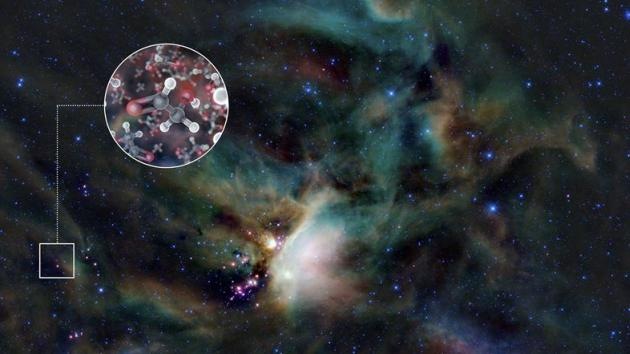 Captan por primera vez moléculas de azúcar alrededor de una estrella