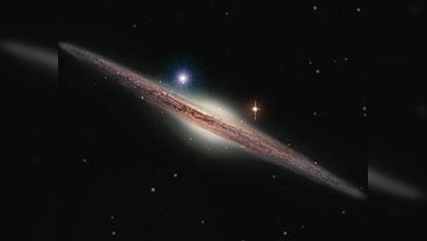 El agujero negro que sobrevivió la destrucción de una galaxia