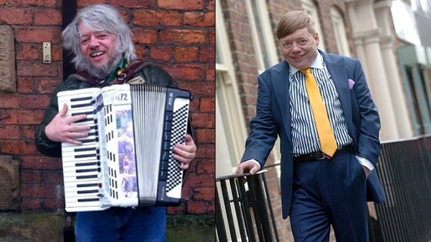 Un vagabundo británico se convierte en estrella de la radio por su talento musical
