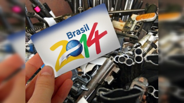 Brasil 2014: ¿demasiadas armas para cambiarlas por entradas del Mundial?