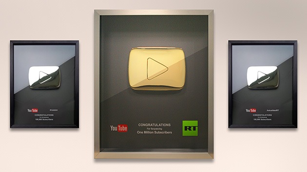 YouTube otorga un prestigioso premio a RT - RT