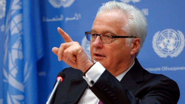 Churkin: "EE.UU. no tiene derecho a juzgar la postura de Rusia en la ONU"