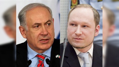 Manías en común del primer ministro israelí y el 'asesino de Oslo'