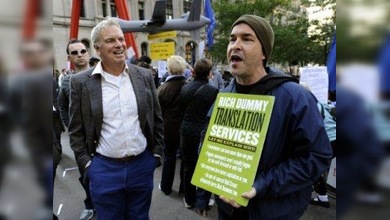 La represión contra los 'indignados' se traslada a Chicago