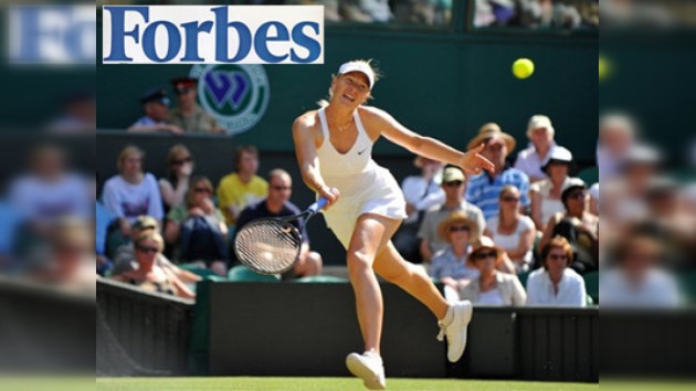 Sharápova, la única rusa en la lista de los famosos más ricos de Forbes