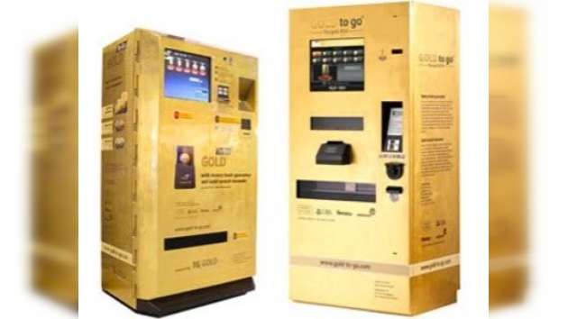 Inauguran en los Emiratos Árabes una máquina dispensadora de oro