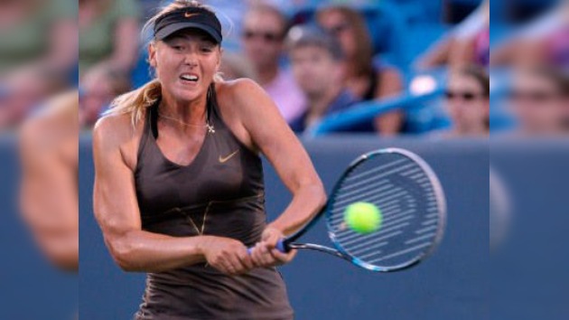 Sharápova, Zvonariova y Petrova avanzan a cuartos de final en Cincinnati