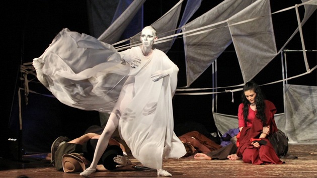 Joaquín Murieta vuelve al escenario teatral ruso sin decir ni una palabra