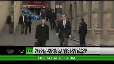 Fiscalía pediría 4 años de cárcel para el yerno del rey de España