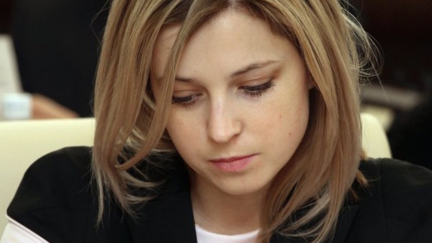 Natalia Poklónskaya, la bella fiscal de Crimea, sancionada por Japón