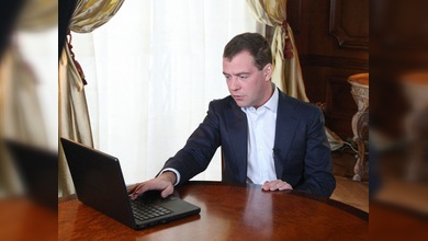 Dmitri Medvédev decidió crear una segunda cuenta en Twitter