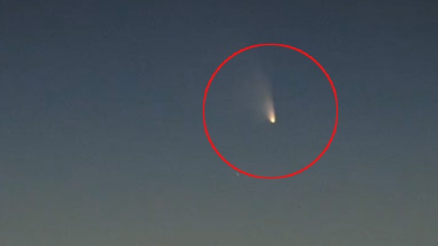 Video: Imágenes del cometa Pannstars y su cola de un millón de kilómetros