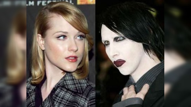 Marilyn Manson se casará con la actriz de 22 años Evan Rachel Wood