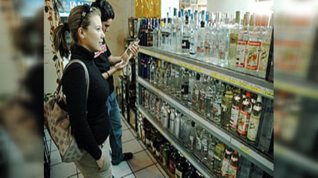 Vodka en pastillas, una realidad en Rusia