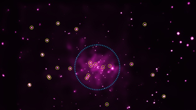 Hallan el mayor cúmulo de agujeros negros cerca de nuestra galaxia