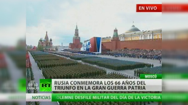EL DESFILE MILITAR EN LA PLAZA ROJA (versión completa)