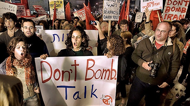 En Israel llevan adelante una campaña contra una guerra con Irán