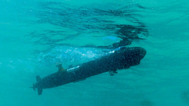 Sumergibles antiminas no tripulados de EE.UU. realizan ejercicios en el golfo Pérsico