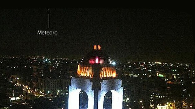 Video: Graban un meteorito en México