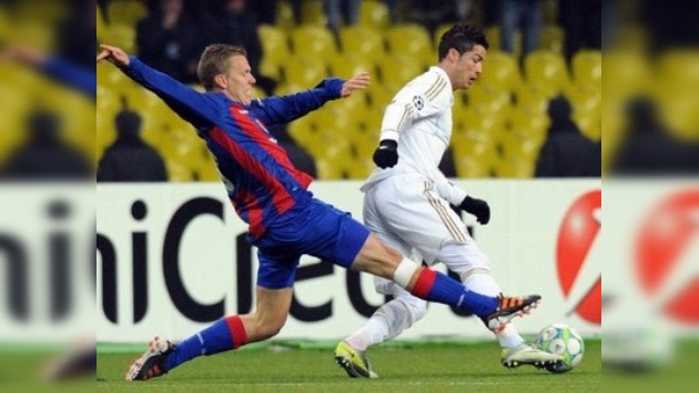 Un agónico tanto en el descuento deja con vida al CSKA frente al Madrid
