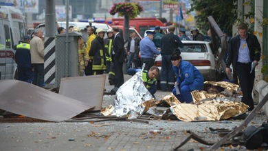 Fotos: Atropello múltiple mortal en el Día Sin Autos en las calles de Moscú