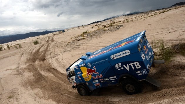 Dakar 2013: El Kamaz ocupa los tres primeros lugares en la general de camiones