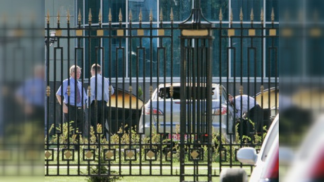 Atacan la Embajada rusa en Bielorrusia