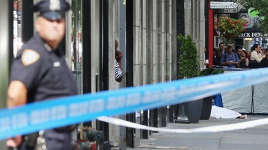 Fotos: Tiroteo en el centro de Nueva York deja dos muertos y nueve heridos