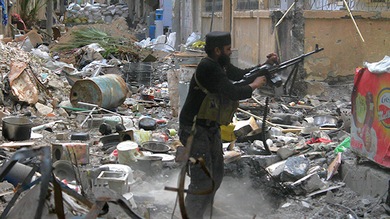 Decomisan armas de fabricación israelí en Siria
