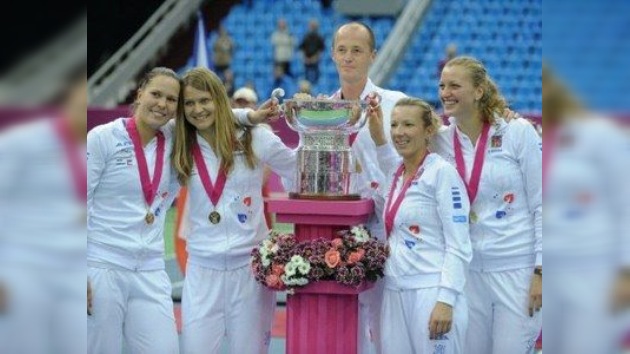 República Checa conquista la Copa Federación de tenis en Moscú