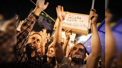 El Movimiento 15-M sigue ganando adeptos a un día para las elecciones