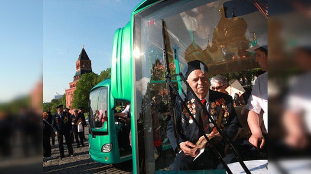 El desfile militar del 9 de mayo va a durar menos que el año pasado