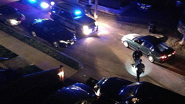 Fotos: Un testigo captó el tiroteo entre los hermanos Tsarnáyev y la Policía