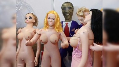 En China producen muñecas eróticas emulando a Barack Obama