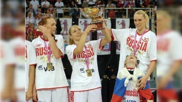 Las rusas, reinas del baloncesto en Europa