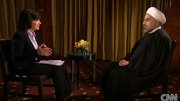CNN tergiversa la entrevista del presidente iraní: Rohaní no dijo la palabra 'holocausto'