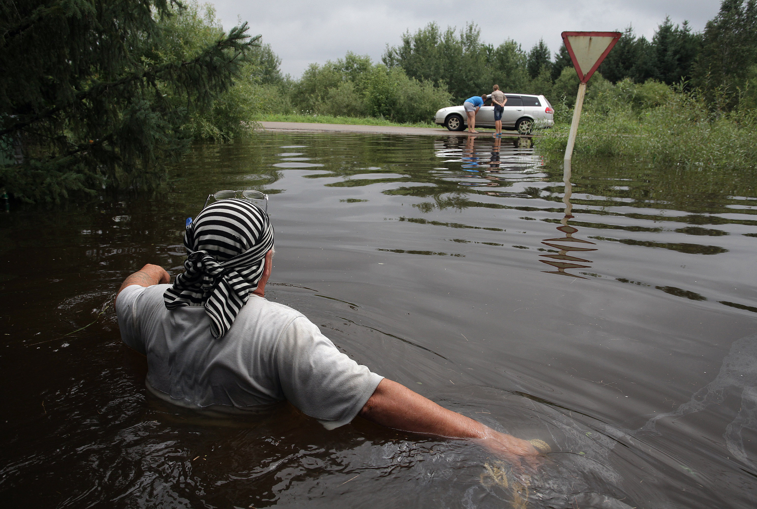 Fuertes inundaciones en el Oriente Lejano de Rusia obligan a evacuar