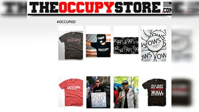 Los lemas anticapitalistas de 'Occupy Wall Street', ¿un negocio?