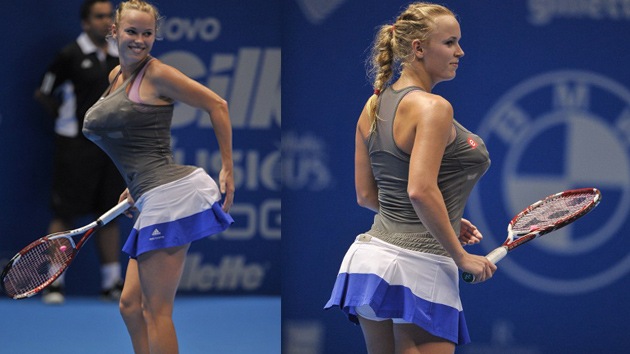 ¿Broma o racismo? La tenista Caroline Wozniacki imita a Serena Williams