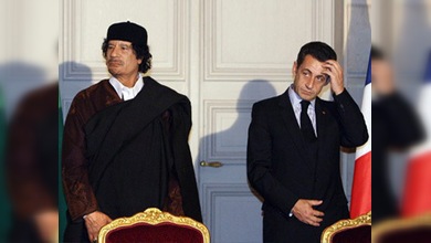 Revelan que Gaddafi invirtió 50 millones de euros en la campaña de Sarkozy