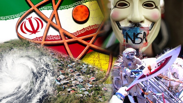 Balance semanal: Irán en la agenda, antorcha olímpica en el espacio, supertifón en Filipinas